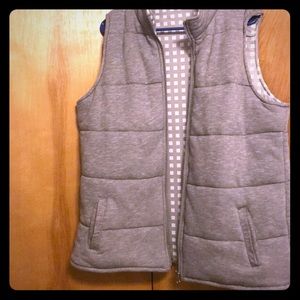 Gray vest